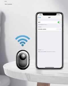 Sıcak satış Mini kamera anahtarı düğmesi kablosuz uzaktan deklanşör cep telefonu IOS Android için selfie uzaktan deklanşör - Product Image 3