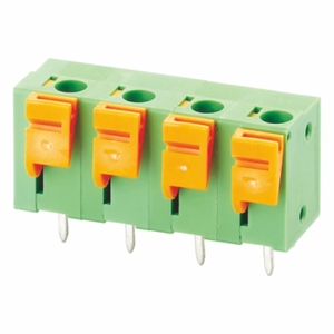 Bloque de terminales de 2,54mm de paso de resorte - Product Image 2