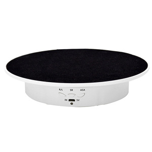 360 Degree Rotating <strong>Display</strong> Stand 3 Speed Electric Motorized Turntable Mini Rotating Mirror Jewelry <strong>Display</strong> <strong>Table</strong> - Product Image 5