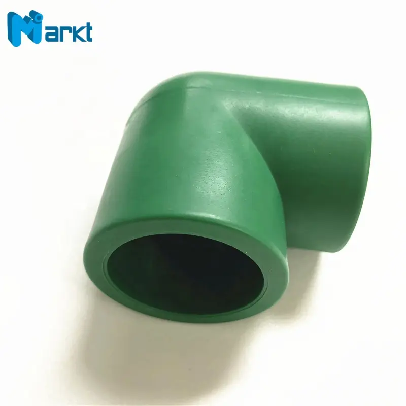 Raccordo per tubo 100% di alta qualità su misura per materie prime da 20mm a 160mm di colore verde ppr