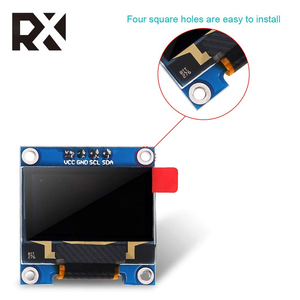TZ 0.96 pollici blu I2C IIC seriale 128x64 OLED LCD LED SSD1306 modulo per Display Raspberry Pi - Product Image 3