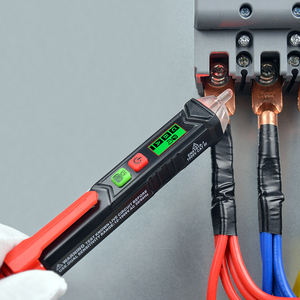 Máy dò điện không tiếp xúc Habotest Ht100p 3 pha, điện áp thấp 12V AC, báo động điện áp, bút kiểm tra mạch không tiếp xúc - Product Image 6