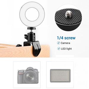 Evrensel masa danışma kelepçe dağı ile 1/4 'kamera kamera Dslr için vida ucu çok dağı halka ışık standı danışma dağı - Product Image 6