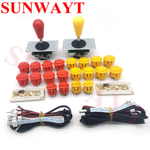 Kit de Arcade de 2 jugadores con cero retardo, codificador USB para PC, Mando de Joystick Arcade de 5 pines y kit de botón pulsador para máquina de Arcade Mame - Product Image 3