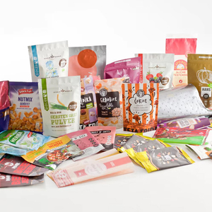 可再密封铝箔Doypack直立拉链袋塑料零食小袋包装食品袋