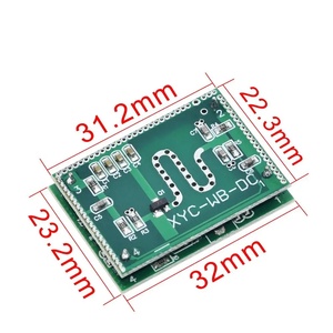 ¡Fuerte anti-interferencias! Sensor de radar de microondas de 5,8 GHZ, módulo de interruptor de gatillo inteligente de 6-9M, 3,3-20V CC para control del hogar - Product Image 6