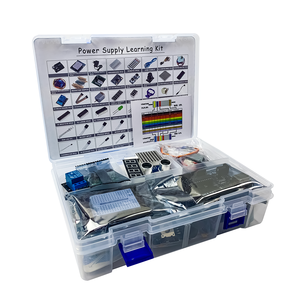 LAFVIN Power supply learning ki R3 Project Starter Kit including <strong>Ultrasonic</strong> <strong>Sensor</strong>, LCD1602 with Tutorial for <strong>Arduino</strong>