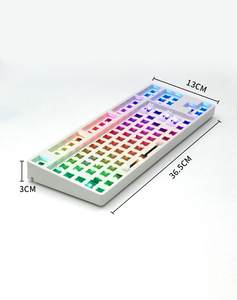 2.4G Wireless 3-mode Customized Mechanical <strong>Keyboard</strong> Kit 87 Keys BT 5.0 Wired RGB Lighting <strong>Keyboard</strong> Kit Hot Swap - Product Image 5