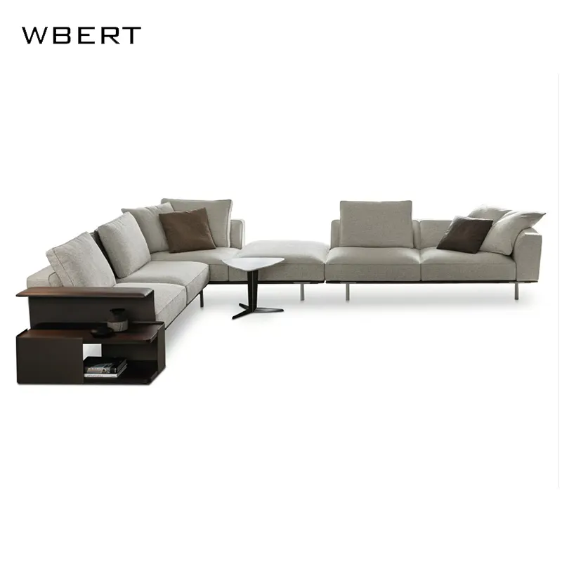 Wbert Custom Stof Sofa Set Minimaal Nordic Design Home Hotel Woonkamer Villa Postmoderne Stijl Italiaans Appartement Verblijf