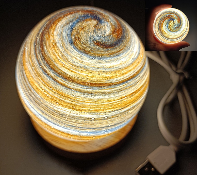 10cm-Morning Sun-Trois Couleurs avec Interrupteur