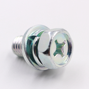 Phillips Pan yıkayıcı kafa makine vidaları 1/2 "X 2-1/2" paslanmaz Hex cıvata soket kombinasyonu vida - Product Image 2