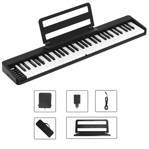 61 Standard <strong>Keys</strong> Composite <strong>Function</strong> <strong>Keys</strong> Lightweight Folding Electric Piano With Teaching <strong>Function</strong> and 128 Tones - Product Image 3