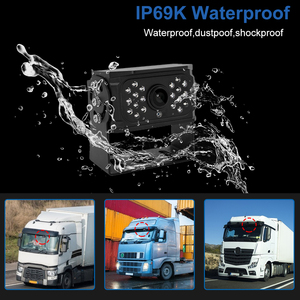 P69K防水1080P AHD反転カメラスターライトナイトビジョントラック用バス商用車