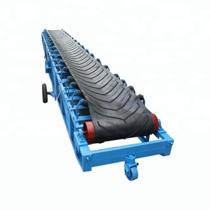 Barge boşaltma konveyör bant Reclaiming radyal istifleyici Mineral toplu taşıma konveyör istifleyici - Product Image 1