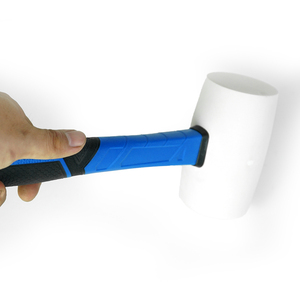 Chất lượng cao trắng hai đầu cao su vồ búa sợi thủy tinh xử lý sàn gạch công cụ cài đặt OEM tùy chỉnh hỗ trợ - Product Image 4