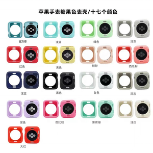 เคสป้องกัน TPU 17สีเคสสำหรับ Apple iWatch 38มม. 40มม. 41มม. 42มม. 44มม. 45มม. - Product Image 3