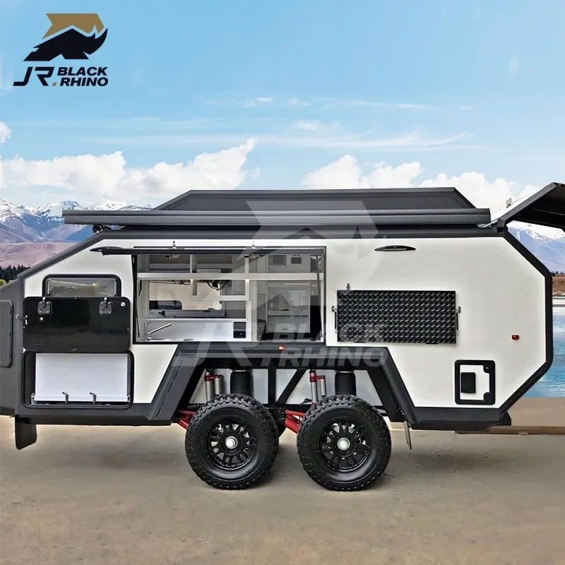 Neues Design Familie Traction Caravan 4x4 Offroad Light Camper Caravan House