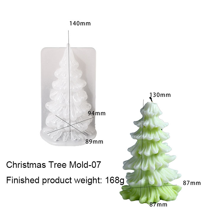 Stampo albero di natale 07 (grande)