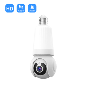 360-degree <strong>LED</strong> Bulb Closed Circuit TV <strong>Camera</strong> 4MP Wireless Smart <strong>Camera</strong> Home Security PTZ Rotating Wifi Bulb <strong>IP</strong> <strong>Camera</strong>