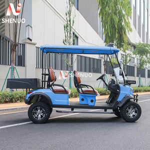 2 8 सीटर स्ट्रीट कानूनी दर्शनीय बस गैसोलीन गोल्फ कार्ट्स ऑफ-रोड 2 स्ट्रोक इंजन इलेक्ट्रिक कार्ट क्लब कार कार कार - Product Image 4