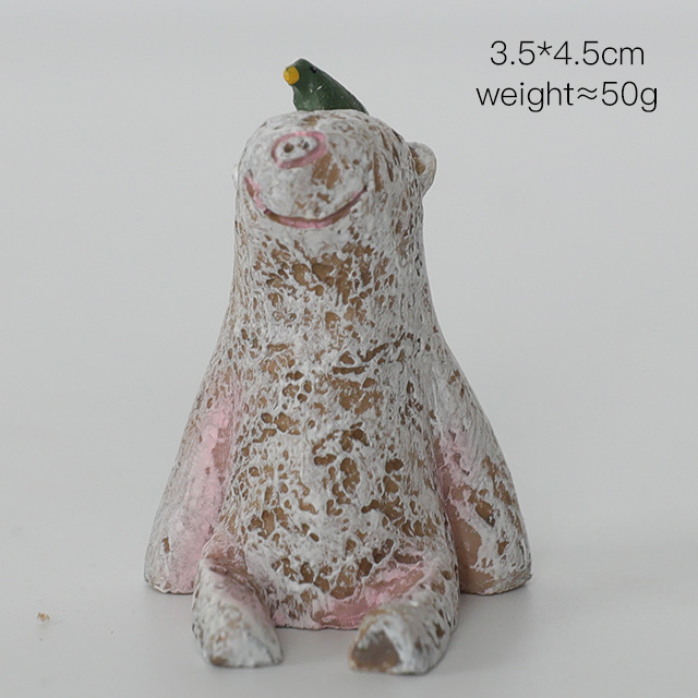 Coloré --- comme indiqué - petit oiseau ours