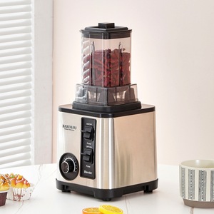 2024 yeni taze meyve meyve suyu mikseri mutfak ağır <span class=keywords><strong>3L</strong></span> 9500w gümüş Crest ticari elektrikli mikser 3 in 1 Blender