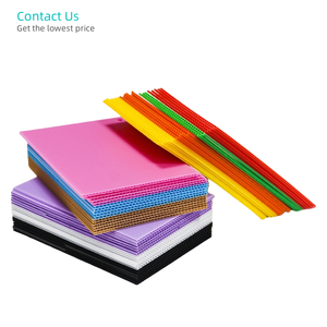 بولي بروبلين مقاوم للأشعة تحت البنفسجية للورقة الأساسية المجوفة سهلة القطع قابلة لالطباعة من أجل علامات الفناء والمعارض التجارية - Product Image 1