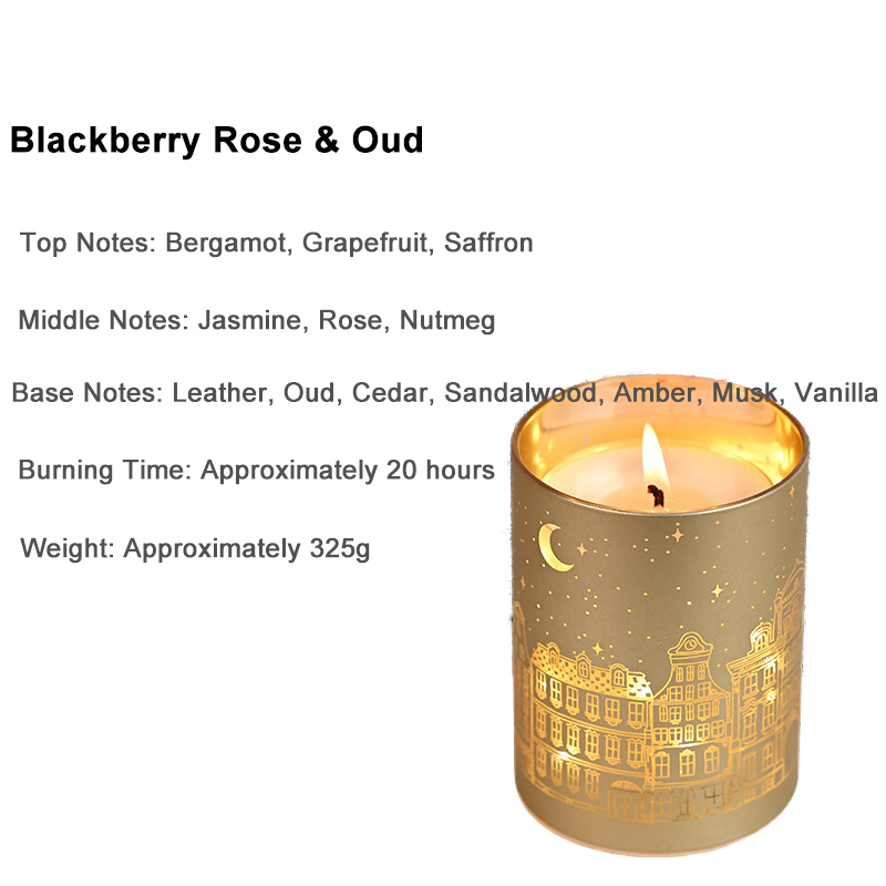 Rose gold-Blackberry Rose & Oud