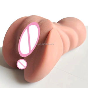 SacKnove <span class=keywords><strong>2</strong></span> In 1 moda Mini lastik 3D vajina yapay kedi Anal popo Masturbator erkek mastürbasyon kupası seks oyuncakları erkekler için - Product Image 2