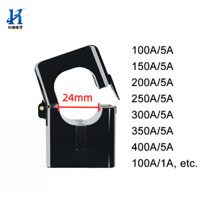 Sensores de núcleo dividido monofásico Kehui 100/5 200/5 300/5 400/5 Transformador de corriente de tipo abierto personalizado gratuito con apertura de 24mm - Product Image 4