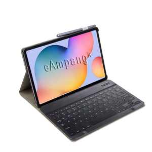 Funda con teclado BT para Samsung Galaxy Tab A8 A 10,1, 2019, A6, 2016, S7, S6 Lite, S5e, S4, turco, ruso, español, hebreo, árabe - Product Image 1