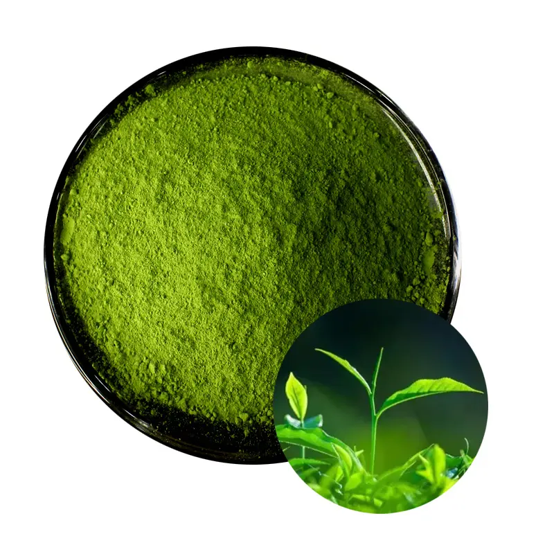 Eigenmarke zeremonieller Grad Bio-Matcha-Instanttee Pulverbeutel in Dose Großhandel bio-Matcha grüner Tee 1 kg Pulver