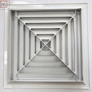 Beliebter quadratischer Deckendiffusor nahtloser quadratischer Luftdiffusor für HVAC-System - Product Image 3