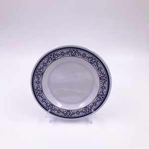 Kỳ nghỉ Bộ đồ ăn đặt thân thiện với môi cấp thực phẩm melamine Vòng tấm phẳng và món tráng miệng tấm cho những dịp lễ hội - Product Image 4