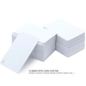 高品质可打印CR80层压升华塑料白色身份证商务空白pvc卡NFC智能卡 - Product Image 4
