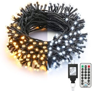 200LED 300 LED 11-Function Warm White & Multi Color LED Dimmable Christmas Tree String Lights mit Remote für Xmas Tree Party - Product Image 3