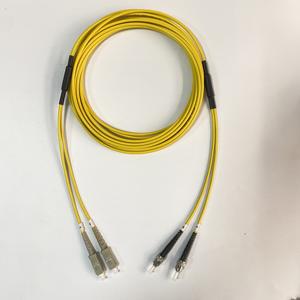 สายเคเบิลใยแก้วนำแสงสำหรับเครื่องพิมพ์แบบแบน Hanke G657A1 สำหรับเครื่องพิมพ์อิงค์เจ็ท UV ทนแรงดึง แบบหุ้มเกราะ โหมดเดี่ยว แกนคู่ - Product Image 6