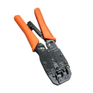 Hi liên kết chất lượng tốt RJ45 crimper Mạng dụng cụ cầm tay mini Cáp Punch Stripper Cutter-RJ11/RJ12/RJ45 crimper Kìm màu đen 205mm - Product Image 2