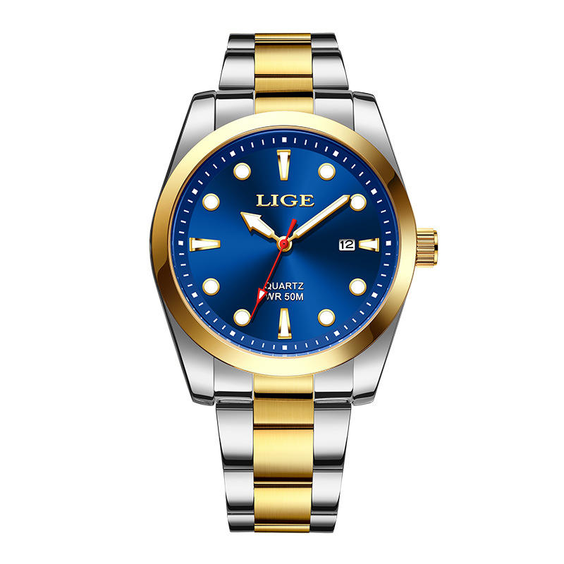 เงินและทอง - สีน้ำเงิน