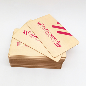 HOLZ NFC-GESCHÄFTS KARTE MIT EINZIGARTIGER QR-CODE - Product Image 5