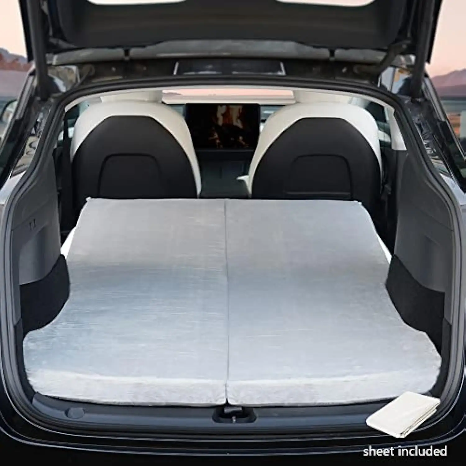 Colchón de viaje para maletero, colchón de cama de coche plegable de espuma viscoelástica para Tesla Model Y/X