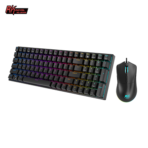 Royal Kludge <strong>Computer</strong> Rgb Wired Clavier Souris Gamer <strong>Wireless</strong> Mechanical Gaming <strong>Keyboard</strong> and <strong>Mouse</strong> <strong>Combo</strong> - Product Image 4
