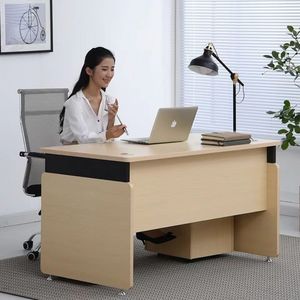 High Quality <strong>Simple</strong> Single <strong>Computer</strong> <strong>Desk</strong> Modern Office <strong>Desk</strong> for Staff Household Table - Product Image 4