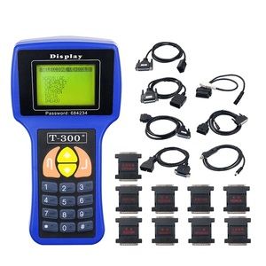 Profession eller T-Code Auto Key Programmer T300 Neueste V 21.9 T 300 T-CODE Englisch oder Spanisch Blau Schwarz Autos T-300 Auto Transponder