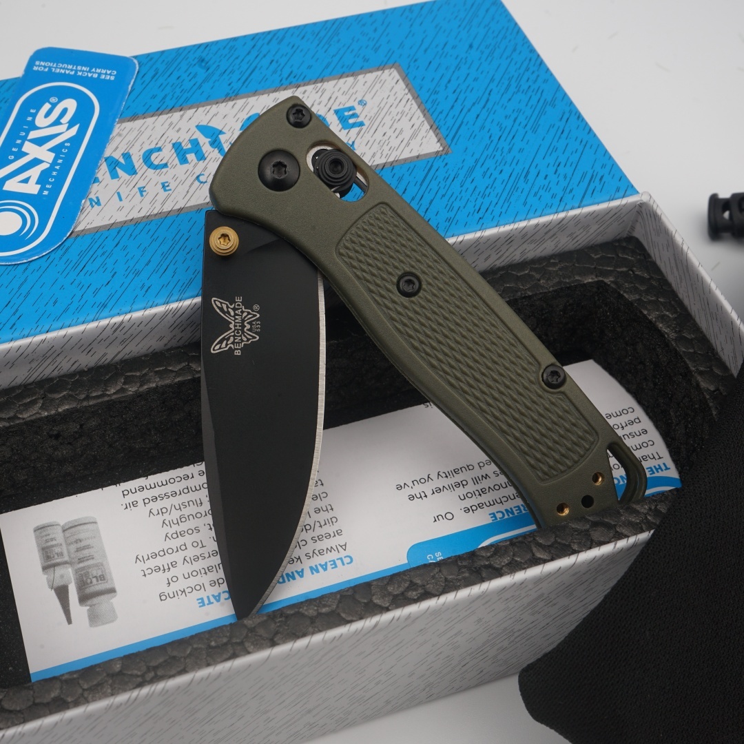 Green Handle Black Blade