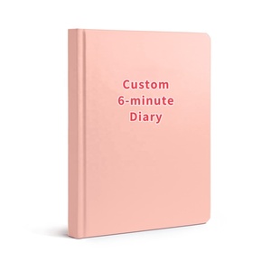 Custom Printing <strong>Hardcover</strong> Pink Guided Spiritual Self Love Planner <strong>6</strong> Minute Diary Self Care Journals - Product Image 2