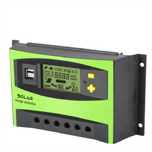 Regolatore di carica solare con doppia interfaccia USB PWM-40A Display LCD 12V24V regolatori di carica solari PV - Product Image 2
