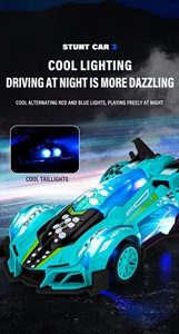 KK nuevo 2,4G coche de carreras de alta velocidad RC para niños con 6 funciones un botón de inclinación Luz de pulverización Vehículo de Control remoto - Product Image 5