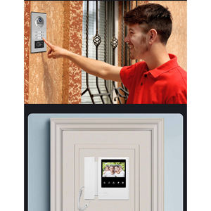 Anjielo-Sistema de timbre de videoportero, 1 cámara para exteriores + multipantalla para interiores (2/4/6/8/10/12 pantallas opcionales) - Product Image 5