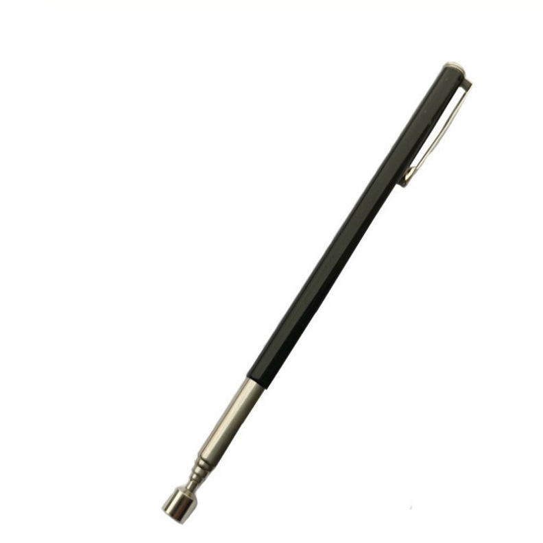 Mini aimant télescopique style stylo, noir * 13cm